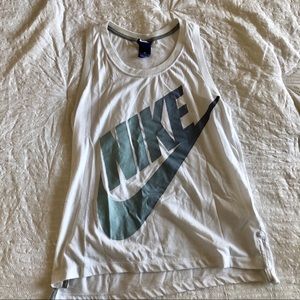 White Nike Tank top